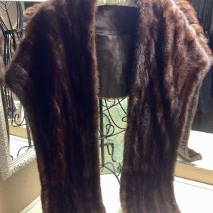 Vintage mink stole